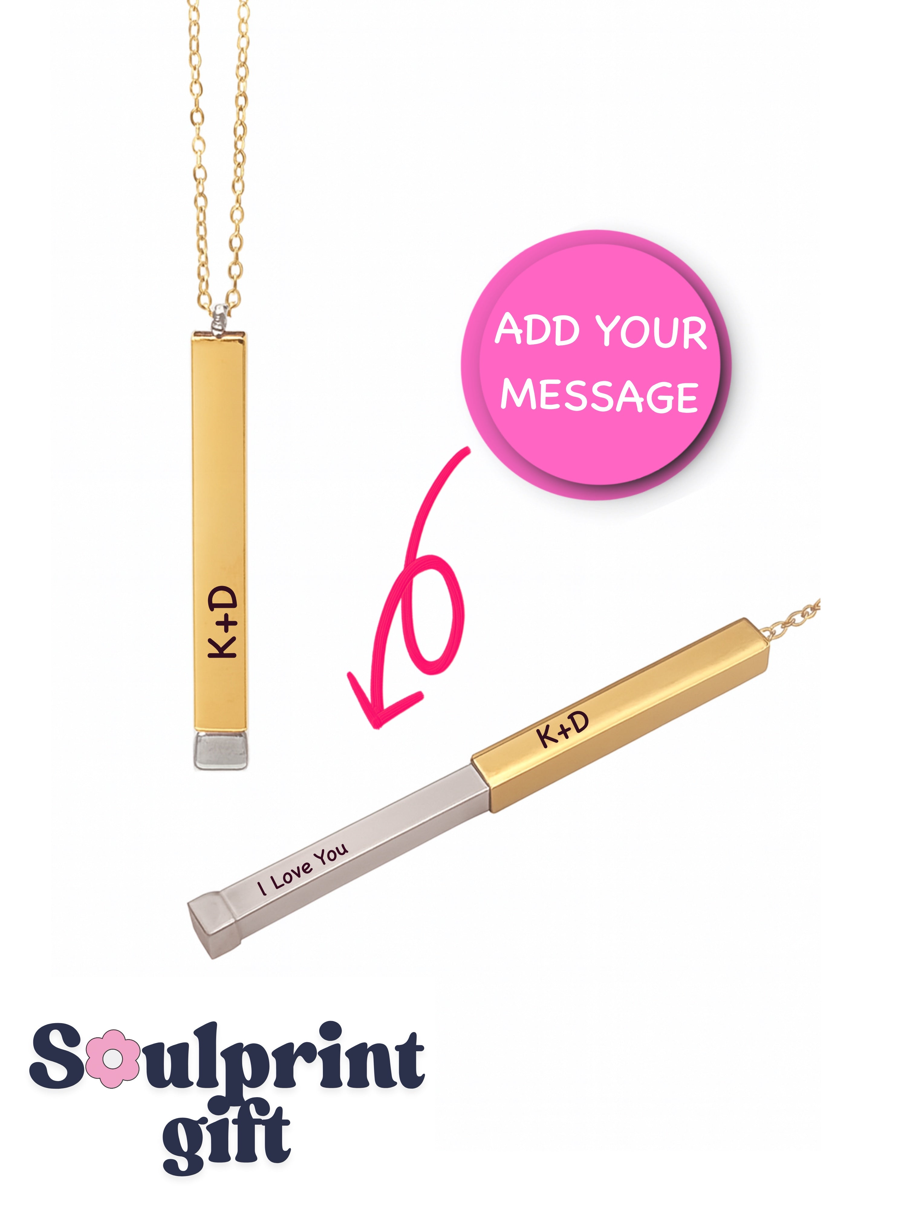 Secret Message Necklace